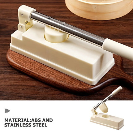 Hand Press Sweet Green Rice Balls Skin Molds Non-stick Efficient Dumpling Skin Wrapper Mold Labor-saving Oval Dough Press Maker
