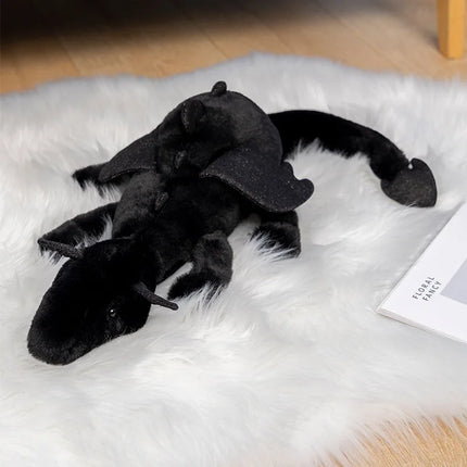 30-90CM Flying Dragon Doll Plush Animal Cotton Doll With Flying Wings Dinosaur Stuffed Toys Home Sofa Decer Soft Pillow Kid Gift