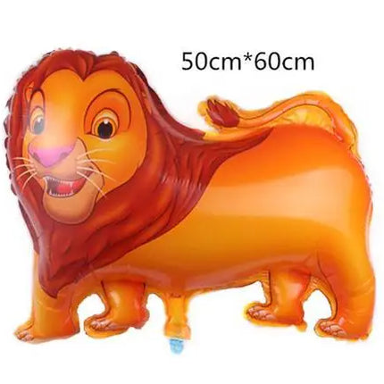 Lion King Birthday Party Decoration Simba Tableware Plate Cup Balloon Set Banner Backdrop Gift Bags Sticker Kids Party Supplies
