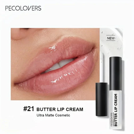 1PC Waterproof Liquid Lipstick 21 Color Vitamin E Makeup Sets Lip Glosses Lip Plumpers