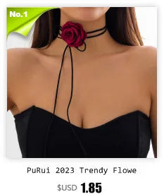 PuRui Korean Romance Imitation Pearl Chain Necklace Back Chain For Women Fashion Long Tassel Pendant Body Chain Wedding Jewelry