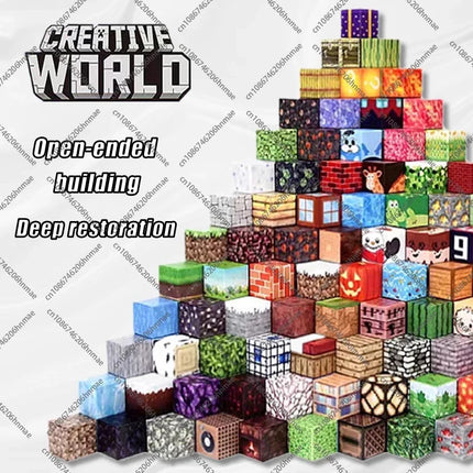 Magnetic Building Blocks 300 Pieces - Mine Universe