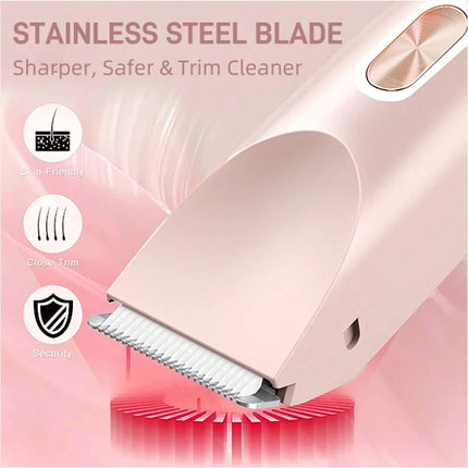 Hair Removal Device Bikini Trimmer Electric Hair Epilator Clipper Lady Whole-Body Face,Legs,Underarm,Arms Hair Shaver Cutter