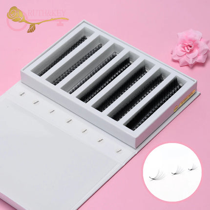 2000 Fans 0.05 0.07 Mix C D Lash Promade Russian Volume Natural Handmade 8D 12D 14D Ultra Speed Top Premade  Lashes Extensions