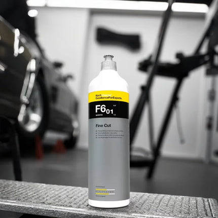 Kochchemie F6 01 250ml Silicone-Free Car Polish Effective for All Paint Types Removes Medium to Heavy Defects