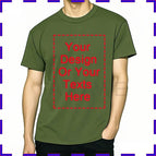 ArmyGreen(FrontLogo) / 5XL / No