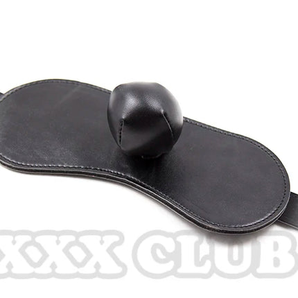 Thierry soft Leather Gag Seal the mouth Adult Sex Toys Open Mouth Ball Gag Sex Bondage Fetish Toy Female Slave Trainer Ball Ga