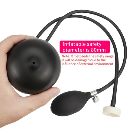 Anal Dilator Water Spray Butt Plug 3 IN 1 Inflatable Anal Plug Prostate Massager Sex Toys for Women Men Enema Cleaner