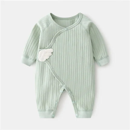 Cotton Newborn Baby Girl Boy Romper Print Infant Jumpsuit Casual New born Clothes For Girls Boys Spring Autumn Clothing New 0-6M