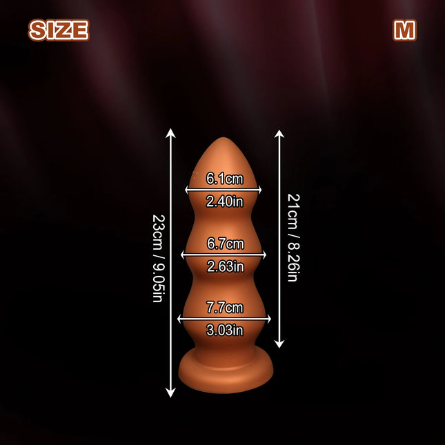 Big huge anal beads, soft smooth anal dildo penetration, anal toys, prostate massage silicone dilator, super large butt plug ball