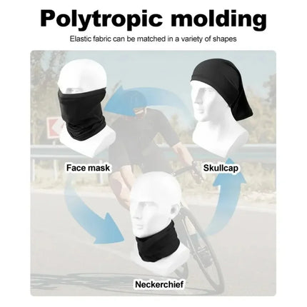 Cycling Face Mask Absorb Sweat Breathable Fishing Training Sport UV Face Scarf Neck Gaiter Summer Face Bandana Safety protection