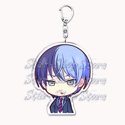 VIRTUAL SINGER Wonderlands Showtime Keychains Keyrings for Accessories Touya Emu Rui Akito Tsukasa Key Chain Jewelry Fans Gifts