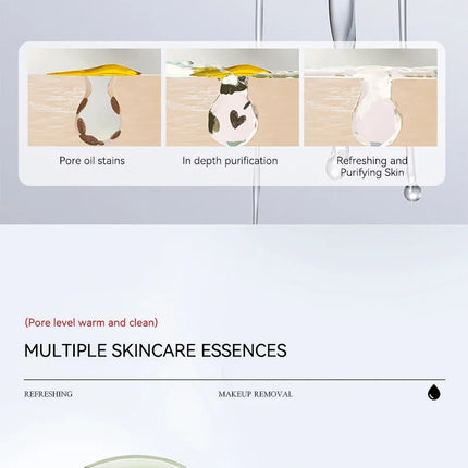 DOPA Camellia Seed Clear and Moisturizing Makeup Remover Oil Eye and Lip Makeup Remover Water deeply cleanses the face