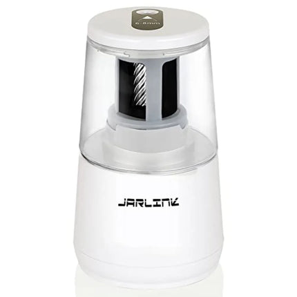 Electric Pencil Sharpener, Heavy-Duty Helical Blade to Fast Sharpen, Auto Stop for No.2/Colo Pencils 6-8mm,AC Adapter/Battery O