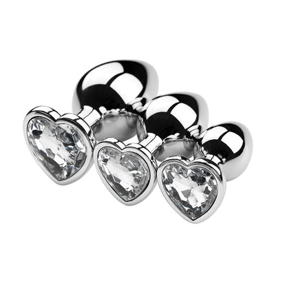 S/M/L Anal Plug Metal Adult Sex Toys For Women Men Crystal Erotic Bullet Butt Plug Stimulator Prostate Massager Intimate Goods