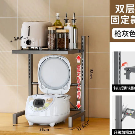 Adjustable Kitchen Rack / Étagère Cuisine Réglable