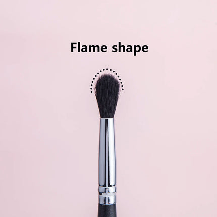 224 Crease Brush Eye Shadow Crease Blending Makeup Brushes High Quality Flame Shape Goat Hair Eye Shadow Crease Makeup Tool