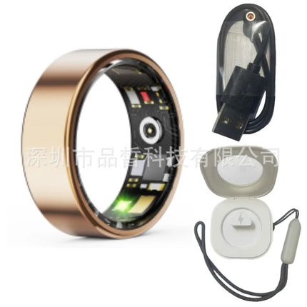 New Heart Rate Sleep Blood Oxygen Monitoring Adding Friends Remote Care Exercise Step Counting Photography Smart Ring Hot 2026