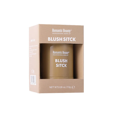 2-in-1 Cream Blush Stick - Waterproof Matte & Skin-Fusing, Long-Lasting Natural Red, Highly Pigmented & Easy Blend