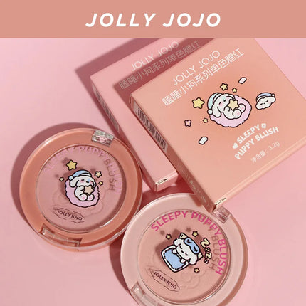 JOLLY JOJO Sleepy Puppy monochrome Blush Expansion Matte Naturally Brightening Highlights Blush
