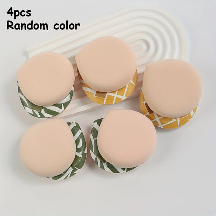 8/4Pcs, Enlarge and thicken air cushion powder puff, makeup powder puff, suitable for all skin types