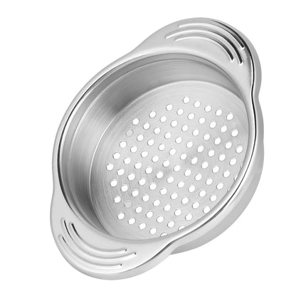 1pcs Universal Can Strainer Stainless Steel Can Colander Vegetable Fruit Can Strainer For Beans Vegetables Fruit Tuna