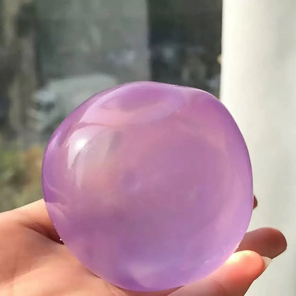 Moldable Squishy Pearl Coconut Oil Squeeze Toy Moldable Stress Ball Squishy Toy Slow Rising Decompression Sensory Toy for Adult