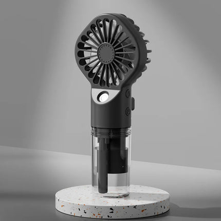 Spray Fan  Portable Small Air Conditioning Fan Humidifier 2/4 Speed Settings Powerful Wind Force for Outdoor Travel Spray Fan