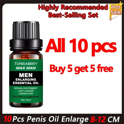 Male Penis Massage Essential Oil Erection Ejaculation Dick Gel Cock Liquid  Penile Cream Big Penis Oils Adult Products For Men