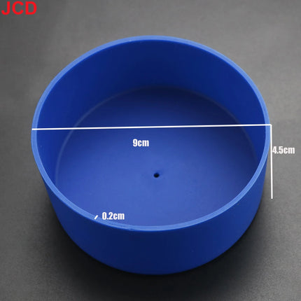 JCD 1pc 9cm For Better Life Soft Silicone Cup Bottom Sheath Protector Sleeve For Glass Water Tea Bottle Anti Damage Accessories