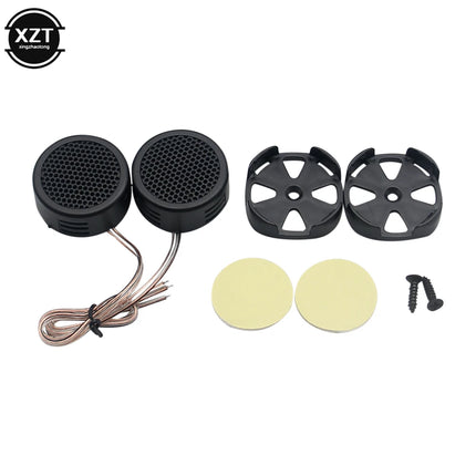 1pair Mini Dome Tweeter Loudspeaker 2x 500W Universal High Efficiency Loud Speaker Super Power Audio Sound Klaxon Tone For Car