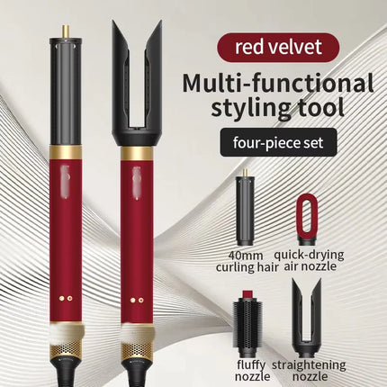1700W New 6-in-1 Hair Styler Hot Air Brush Multi-Functional Dry Straighten Curl Salon  Home Use Hair Styling Tool