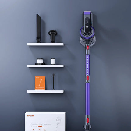 Buture JR400 450W 38000Pa Powerful Cordless Vacuum Cleaner Wireless Handheld For Home Appliance with Touch Screen 55 Min Runtime