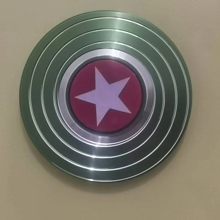 Finger Spinner Shield Aluminum Alloy Fidget Spinner Stress Relief Toy Spinner