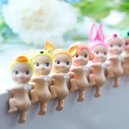 Sonny Angel Looking Back Series Blind box Action Figures Cute Mysterious Surprise Toy Anime Model Doll Child Christmas Gifts
