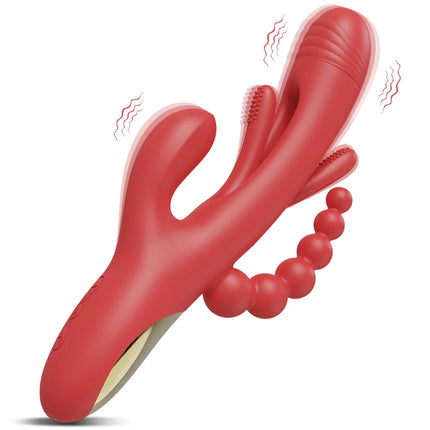 3 in 1 Tapping Flapping Vibrator for Women Clitoris Clit Sucker Stimulator Sex Toys Female Rabbit Sucking Vibrators Adult Goods