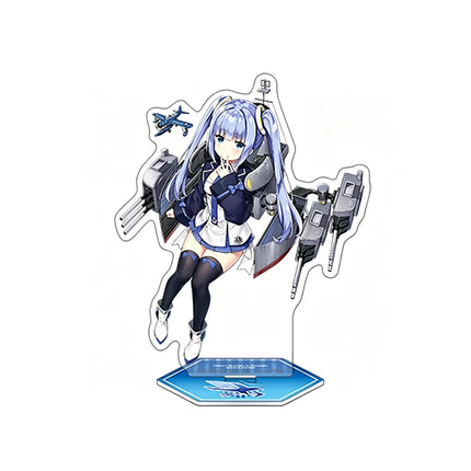 Azur Lane Acrylic Stand Keychain 2026 New Battle Ship Style Enterprise Belfast Takao Sovetsky Soyuz Character Merch