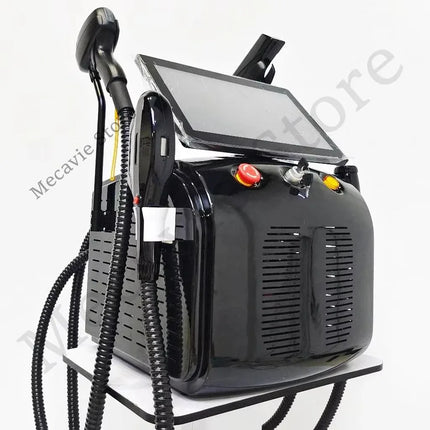 2026 4 In 1 Soprano Titanium Ice Laser Hair Removal Latest FAC Technology 755/808/940/1064nm 4 Waves ND:YAG+RF+IPL Painless