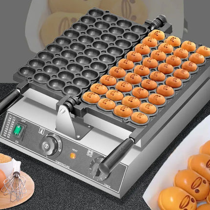 Customizable Egg Baby Sponge Cake Maker Machine Pancake Oval Machine Waffle Baking Machine Commercial Home Use