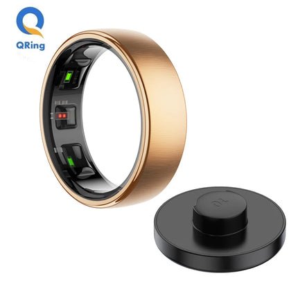 R10 Smart Ring Men Women with Wireless Charging,Health Sleep Monitor,5ATM Waterproof,Multi-sport Mode For Xiaomi Samsung Phone