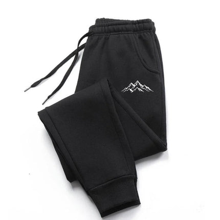 New style printed sport pants suitable for both men and women, luxurious long-distance running pants, casual fitness pants