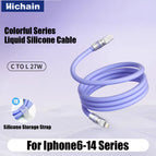 Purple / 2m / China Mainland|Type-C to Lightning