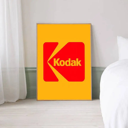 Retro Fashion K-KodakS Self-adhesive Art Poster Retro Kraft Paper Sticker DIY Room Bar Cafe Stickers Wall Painting