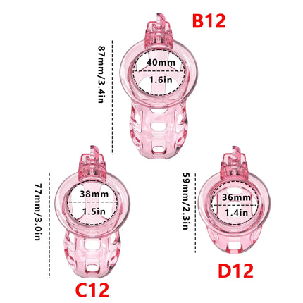 New Super Soft Cobra Chastity Cage Penis Abstinence Bondage Cock Cage with 6 Size Rings Catheter Sissy Gay Male Sex Toys 18