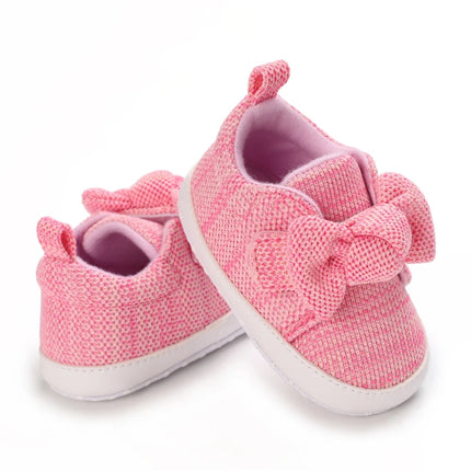 Spring and Autumn Pink Series Hot Selling Children's Shoes Baby Shoes Soft soled Anti slip Baby Shoes Newborn Baby Step Shoes