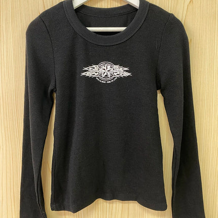 Pink Striped Slim Long Sleeve Tees Women Spring Casual Cotton O-neck Tshirt New Tops Clothes Sweet Cute  Vintage T-shirts Y2K