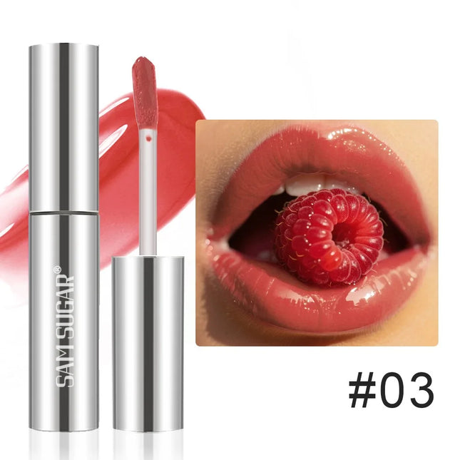 4 Color Mirror Gloss Lip Gloss Waterproof Long Lasting Moisturizer Water Light Lip Glaze No Fading Liquid Lipstick Lips Makeup