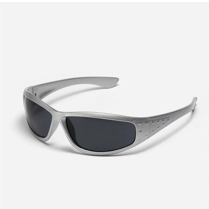 Y2K Sunglasses Men Women Color Hollowed Outdoor Driving UV400 Sunglasses Girls Net Red Hip Hop Gothic Women Sun Glasses 2025 Hot