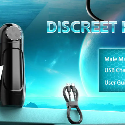 Automatic Male Sucking Masturbator Cup with TPE Channel Rubber Vagina Blowjob Textured Penis Pump Adult Sex Toys for Men 18