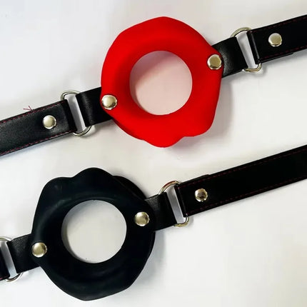 Medical Silicone Gaping Mouth Gags,BDSM Ring Gags Adult Sex Toys for Couples,Adult Games,Submissive Role Play,Bondage Restraints